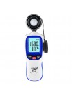 Цифровой люксметр (измеритель освещенности + термометр) Bluetooth 200000 Lux WINTACT WT81B