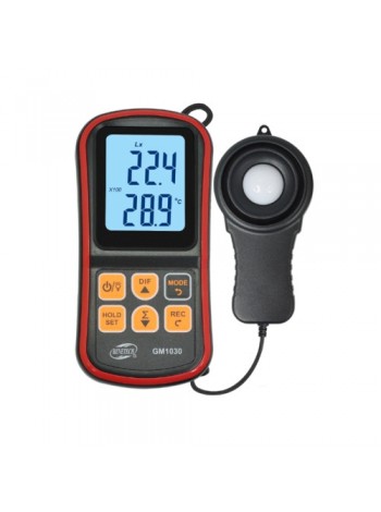 Цифровий люксметр термометр, USB 200000 Lux BENETECH GM1030C