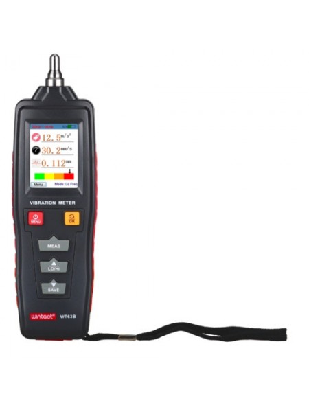 Віброметр, кол. дисплей WINTACT WT63B