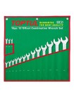 Набор ключей дюймовых комбинированных TOPTUL 16 шт. (1/4"-1-1/4") GBAA1604