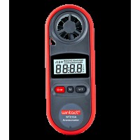 Анемометр цифровой 0,7-30м/с, -10-45°C WINTACT WT816A