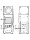 Вимірювач освітленості-люксметр термометр, USB 200000 Lux BENETECH GM1020
