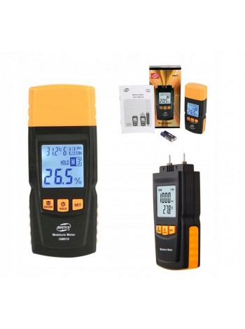 Вологомір голчастий для деревини 2-70% (28 порід, 4 типу) BENETECH GM610