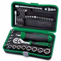 Набор инструмента  1/4"  41ед.  Toptul GADW4101