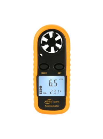 Цифровой анемометр 0,1-30м/с, -10-45°C BENETECH GM816