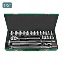 Набор инструмента  1/2"  24ед.(6pt)  Toptul GCAD2401