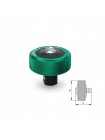 Трещотка мини дисковая 3/8" TOPTUL 52 зубца CAUB1229