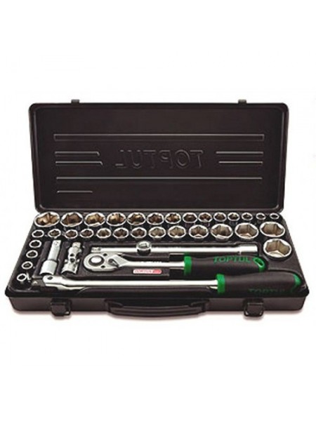 Набір інструментів для авто TOPTUL 1/2" (дюйм метр.) 38ед. GBB38190
