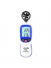 Цифровой крыльчатый анемометр 0,3-30м/с, -10-45°C WINTACT WT82