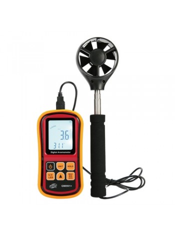Анемометр-термометр 0,8-45м/с, -10-45°C BENETECH GM8901X
