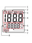 Термогігрометр 0-100%, -30-70°C BENETECH GM1362