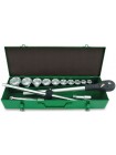 Набор инструмента  3/4" 14ед. (6-гр.)   metal case  Toptul GCAD1405