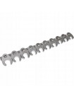 Набор ключей разрезных односторонних TOPTUL 3/8" 10шт 10-19мм GAAR1001
