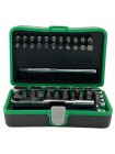 Набір головок для автомобіля TOPTUL 1/4" 41ед. (12-гр.) GADW4502