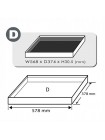 Набор инструмента в ложементе 1/4", 3/8", 1/2" 126ед. TOPTUL GEDC611