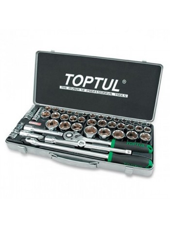 Набір інструменту 1/2" (дюйм+метр.) 43ед. Toptul GCAD4303