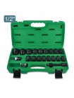 Набор ударных головок для пневмогайковерта TOPTUL 1/2" 10-32мм 27ед. GCAI2701