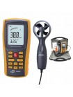 Анемометр-термометр USB 0,3-45м/с, 0-45°C BENETECH GM8902