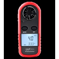 Анемометр цифровой 0,1-30м/с, -10-45°C WINTACT WT816