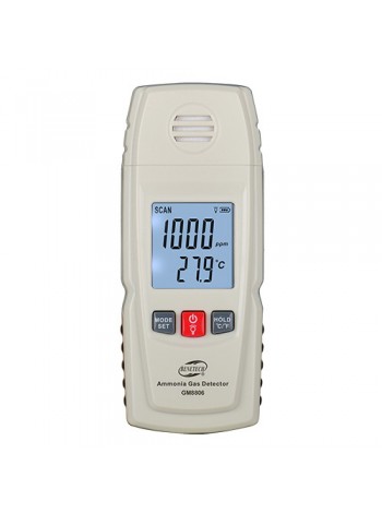 Газоанализатор аммиака NH3+термометр (0-100 ppm, 0-50°C) BENETECH GM8806