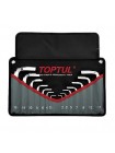 Набор ключей шестигранных Г-обр. TOPTUL 2-19мм 14ед. в чехле GPAQ1401