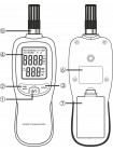 Термогигрометр цифровой Bluetooth 0-100%, -20-70°C WINTACT WT83B