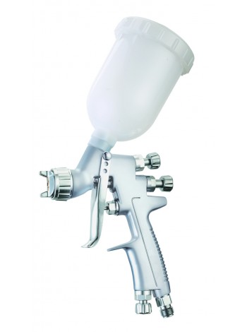 Краскопульт мини HVLP 0,8 мм ВБ пласт. AUARITA H-921-MINI-0.8