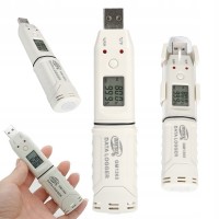 Реєстратор вологості і температури (даталогер:) USB, 0-100%, -30-80°C BENETECH GM1365