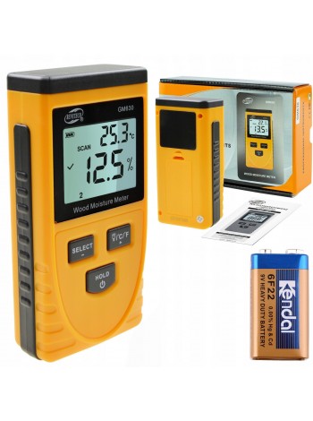 Безконтактний вологомір будматеріалів 0,5-79,5% BENETECH GM630
