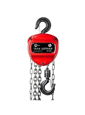 Таль цепная 1т, цепь 3м INTERTOOL GT1406