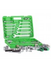 Набір інструментів 1/2" і 1/4", 82 од, INTERTOOL ET-6082SP