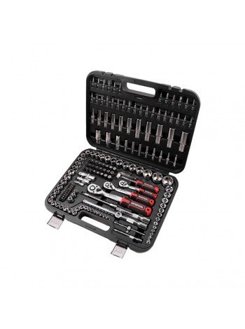 Набір інструментів 1/2 "& 3/8" & 1/4 ", 171ед., Cr-V STORM INTERTOOL ET-8171