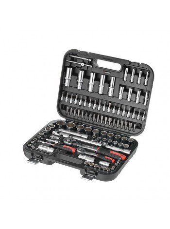 Набір інструментів 110 од. STORM, 1/2", 1/4", Сг-V INTERTOOL ET-8110