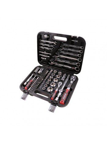 Набір інструментів 1/2 "& 1/4", 82ед., Cr-V STORM INTERTOOL ET-8082