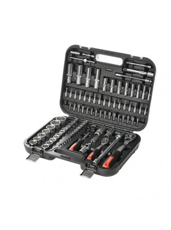 Набір інструментів 94 од. STORM, 1/2", 1/4", Сг-V INTERTOOL ET-8094