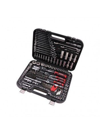 Набір інструментів 1/2 "& 3/8" & 1/4 ", 156ед., Cr-V STORM INTERTOOL ET-8156