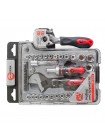 Набор инструмента 43 ед., 3/8" & 1/4", Cr-V INTERTOOL ET-6003