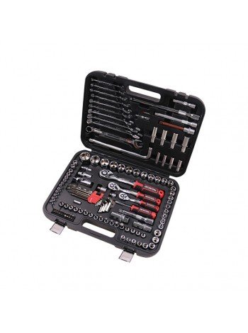 Набір інструментів 1/2 "& 3/8" & 1/4 ", 126ед., Cr-V STORM INTERTOOL ET-8126