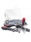 Набор инструмента 43 ед., 3/8" & 1/4", Cr-V INTERTOOL ET-6003