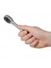 Рукоятка з храповим механізмом на 72 зуба 1/4", Cr-v. INTERTOOL HT-2124