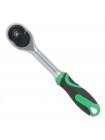 Рукоятка з храповим механізмом на 72 зуба 1/4", Cr-v. INTERTOOL HT-2124
