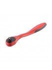 Рукоятка с храповым механизмом на 72 зуба 1/2" изогнутая Cr-v (Professional) INTERTOOL HT-2109
