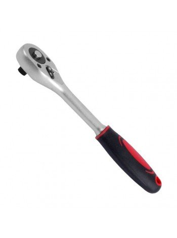 Рукоятка с храповым механизмом на 24 зуба 3/8'', Cr-v INTERTOOL HT-2105