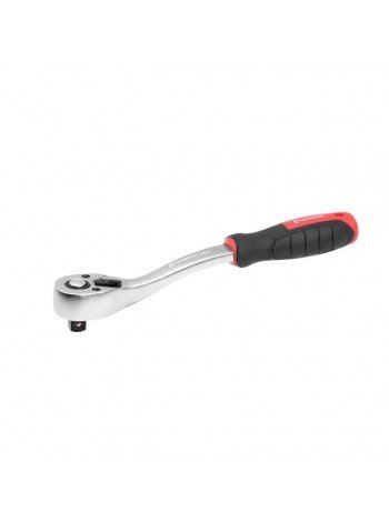 Рукоятка с храповым механизмом на 72 зуба 3/8"., Cr-V STORM INTERTOOL ET-8002