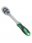 Рукоятка с храповым механизмом на 72 зуба 1/4", Cr-v. INTERTOOL HT-2124