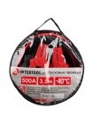 Пусковые провода 500А, 3.5м, до -40°C, чехол INTERTOOL AT-3046