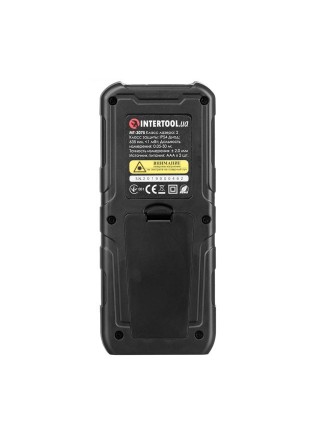 Далекомір лазерний 50м, відкидна ніжка INTERTOOL МТ-3075