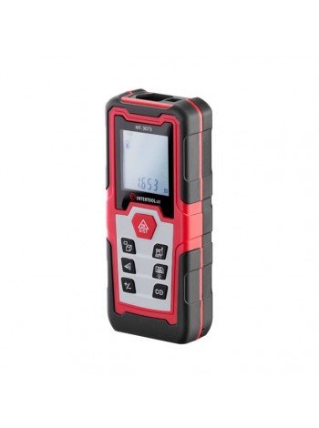 Дальномер лазерный 30м, откидная ножка INTERTOOL MT-3073