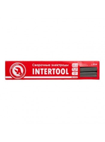 Электроды сварочные, Ø 3 мм, уп. 2,5 кг. INTERTOOL EW-0325