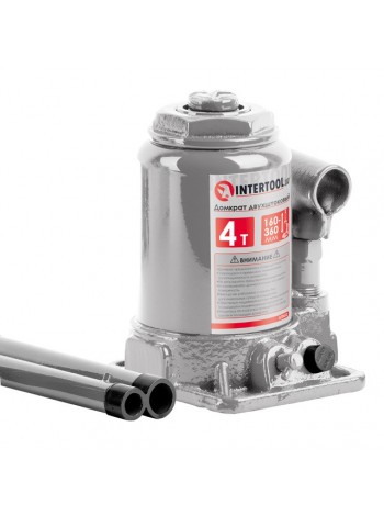 Домкрат "стовпчик" двухштоковый 4 т INTERTOOL GT0032